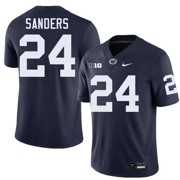 Miles Sanders Penn State Jersey,PSU Nittany Lions #24 Miles Sanders Football Uniforms-Navy Miles Sanders Penn State Jersey,PSU Nittany Lions #24 Miles Sanders Football Uniforms-Navy